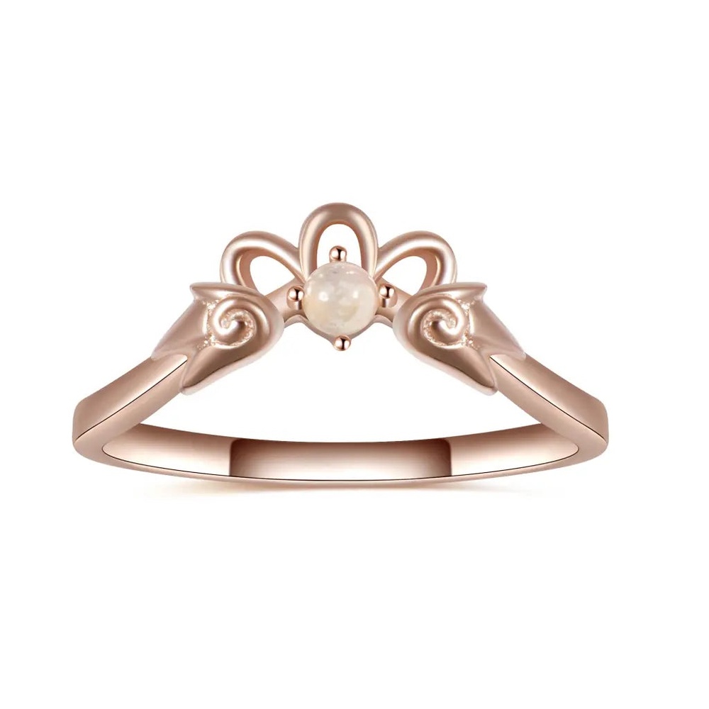 Bisoulovely Angelica Opal Ring in Rosegold. Size 6. Brand new without tags.